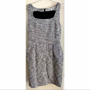 Banana Republic Tweed Square Dress